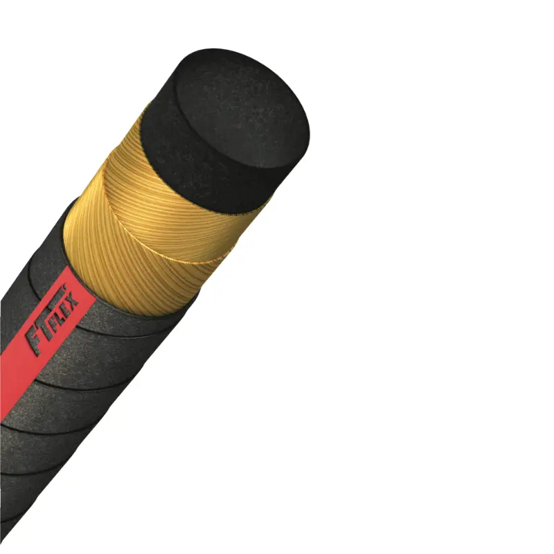 Oil Discharge Hose Black 1 1/4" 10 Bar 30m per roll