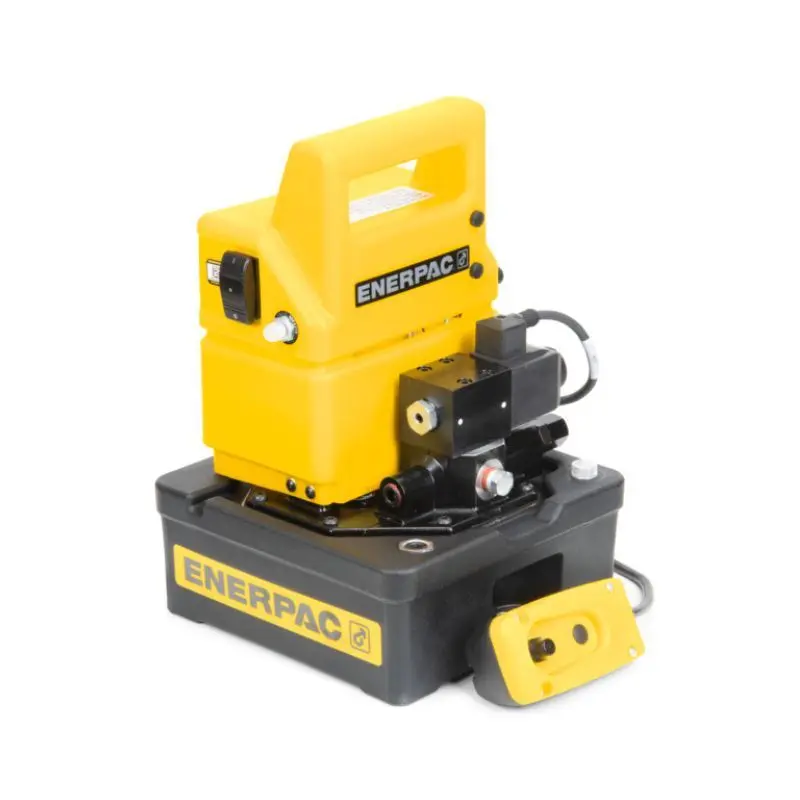 PUJ1401E Two Speed, Economy Electric Hydraulic Pump, 4/3 Manual Valve, 230V, For use with Double-Acting Cylinders