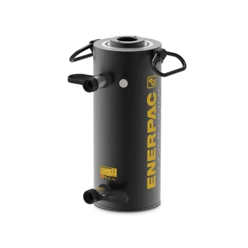 RARH1002 1001 kN Capacity, 50 mm Stroke, Double-Acting, Aluminum Hollow Plunger Hydraulic Cylinder