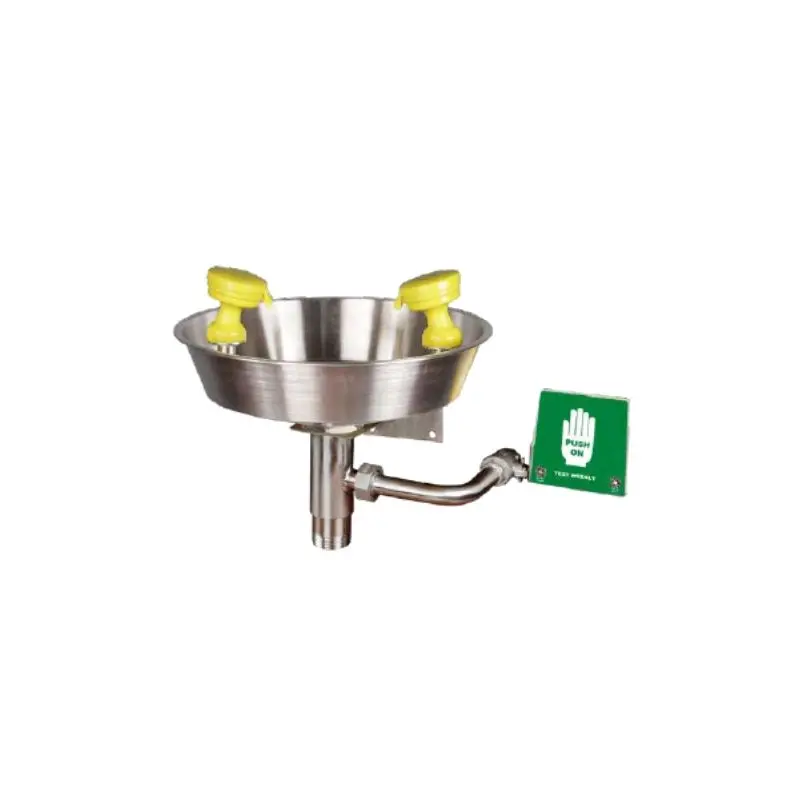 PEDESTAL MOUNTED EYE FACE WASH SS304 BOWL