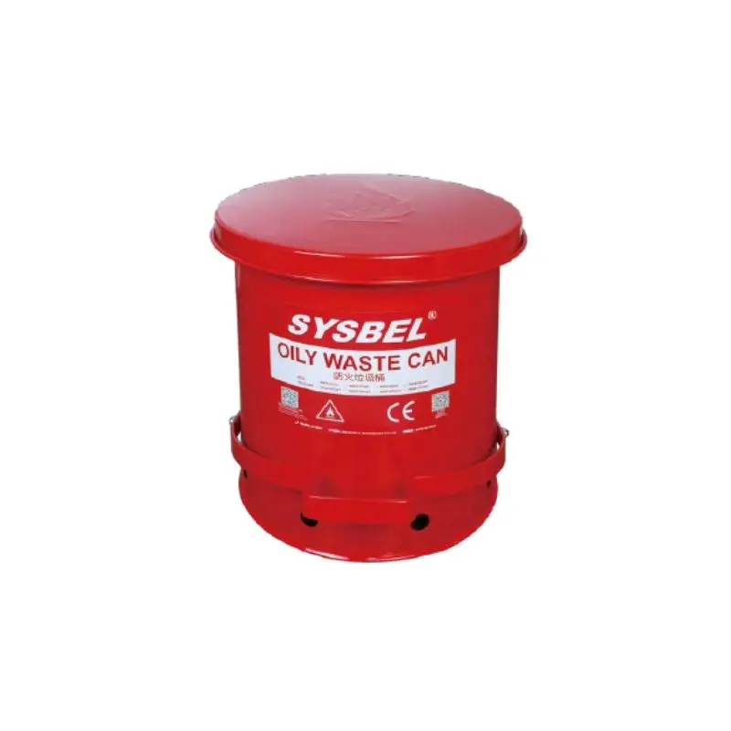 WA8109700, Oily Waste Can, Red, 21 Gal (79.5L)