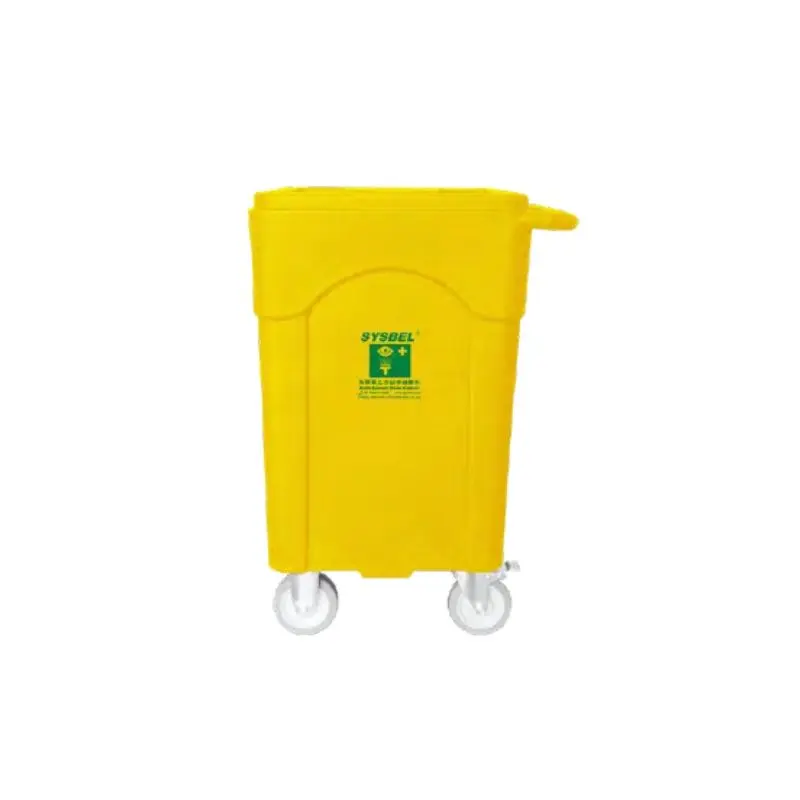 WG005, Mobile Waste
 Cart, Polyethylene & PP, 37.5 Gal (142L)