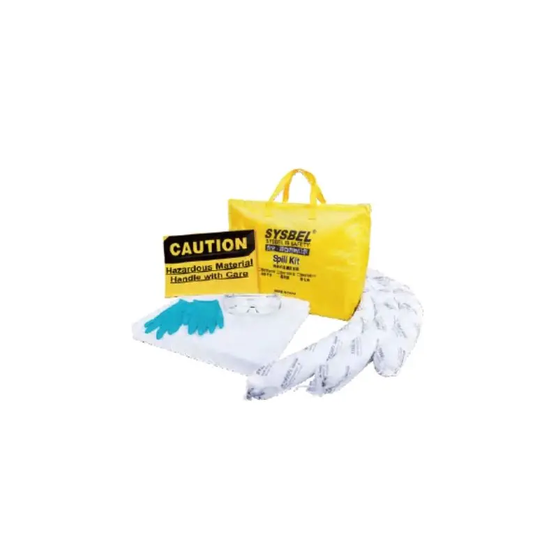 SKIT001W, Portable Spill Kit, White, Oil Only, 11.5Gal43.5L