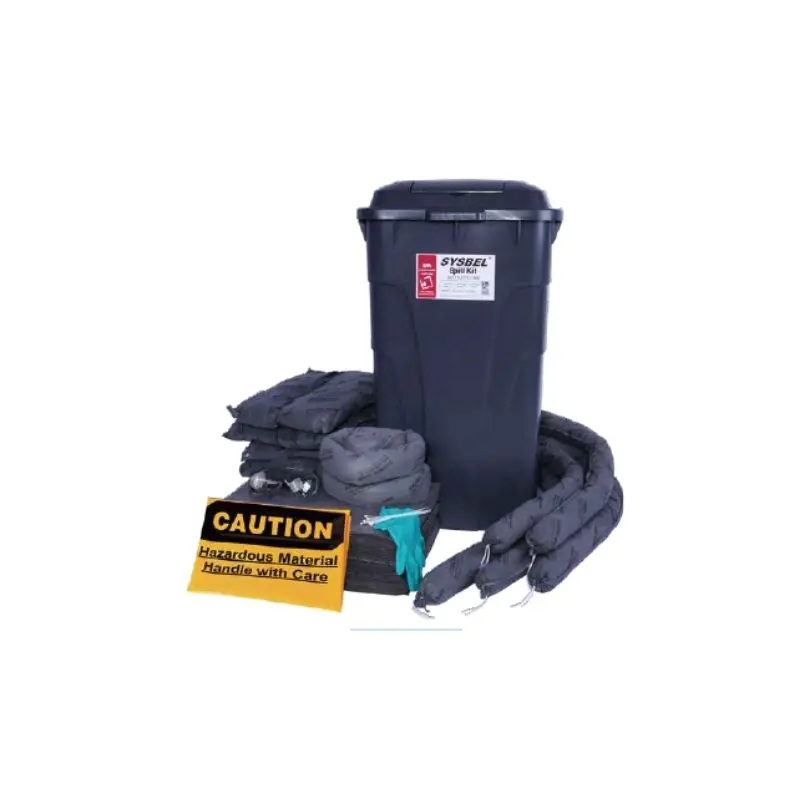 SKIT002G, Mobile Spill Kit, Dark, Universal, 45 Gal (170L)
