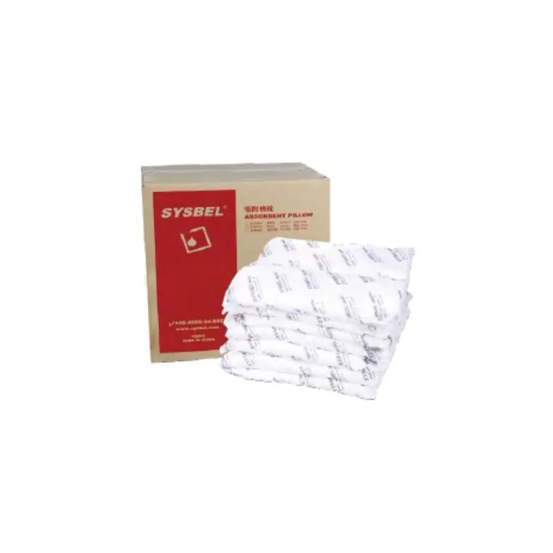 SOP001, Absorbent Pillow, MBPP
Melt-blown Polypropylene, White, Oil Only, 10 PcsBox, 20 Gal (75L)