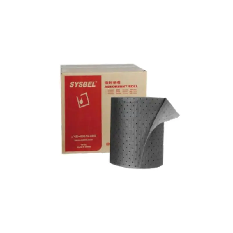 SUR001, Absorbent Roll, MBPP
Melt-blown Polypropylene, Dark, Universal
Light, Perforated, 1 RollBox, 16 Gal (60L)