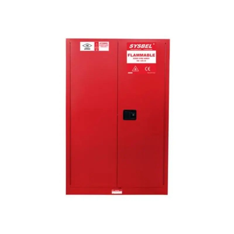 WA810450R^{FM}, Combustible
 Cabinet, 2 door,
manual, 2 Shelf, 45 Gal (170L)