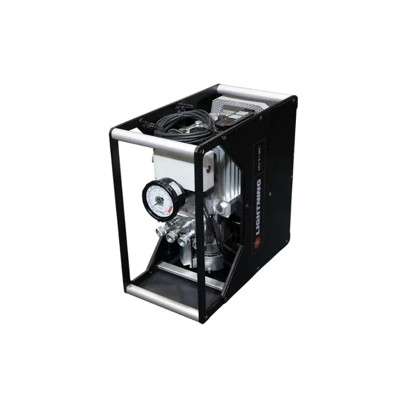 HY-LIGHTNING-4T Lightning Battery Pump, 4 Ports, w/ 10k Gauge