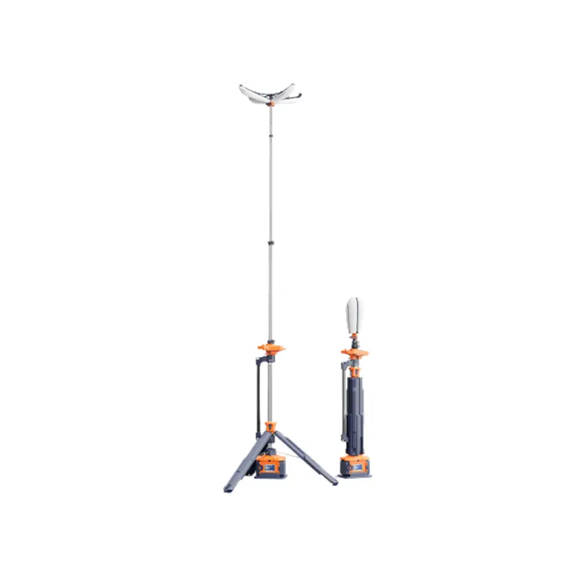 PL-300 Portable Rechargeable Petal Light Tower, 1.58-3.4m, IP66
