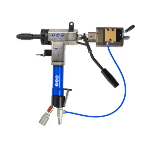 [TP2PALL] TAG PREP 2 Pneumatic (Auto Lock, Lever, Stop) Complete Lever Machine
