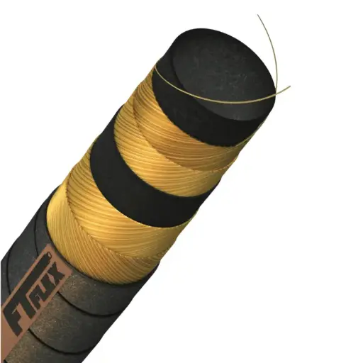 [01-SLS-17-150FT] Drillng Mud Suction Hose Black 6" 17 Bar 30m per roll