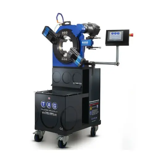 [EZFAB8SE220] EZFAB8SE220 E-Z Fab Pipe Cutting & Bevelling Machine 2" - 8" Servo Electric With / Nc Control 220V