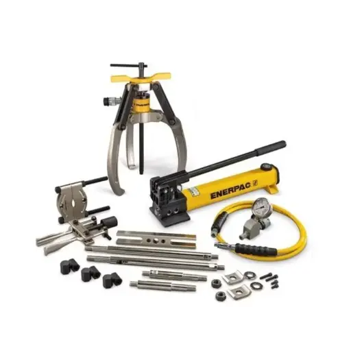 [LGHMS314H] LGHMS314H, 14 Ton, 3 Jaw, Hydraulic Lock-Grip Master Puller Set with Hand Pump