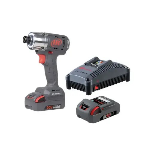 [RTS025PQ4-SET] 1/4" QC, Responsive Tightening System (RTS) Tool 25Nm, c/w 2 Batteries & 1 Charger