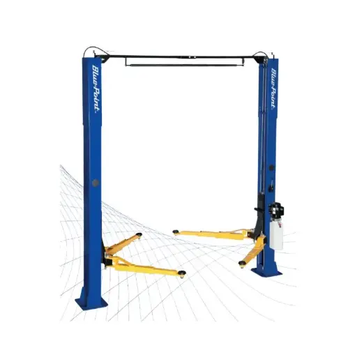 [EELRBP765EL1] EELRBP765EL1 Two-Post Lift for Cars up for 4 metric Tons, Clear Floor