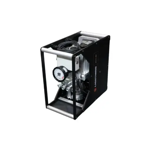 [HY-LIGHTNING-4T] HY-LIGHTNING-4T Lightning Battery Pump, 4 Ports, w/ 10k Gauge